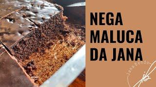 Nega maluca com cobertura sequinha | Chef Jana Bendo