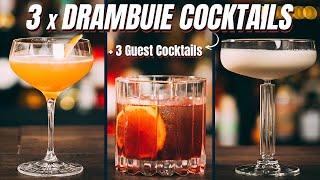 Six Drambuie Cocktails with special guests | Just Shake or Stir