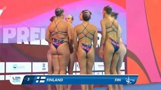 Finland | Team Free | European Junior Artistic Swimming Championships 2023