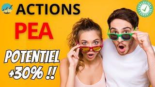 2 ACTIONS PEA à ACHETER selon les EXPERTS (Le Retour ^^)!!