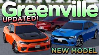 NEW UPDATED DODGE CHARGERS in Greenville Roblox!