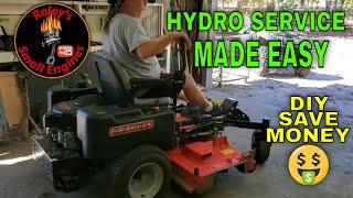 Gravely Zero Turn Hydraulic Service DIY Made Easy, Includes Replacing the filters.