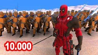 10.000 ASKER VS DEADPOOL  - Süper Kahramanlar