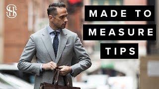 Tips For Your First Made To Measure Suit Experience