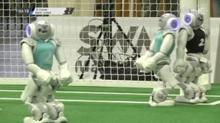 SPL: B-Human – Berlin United [RoboCup German Open 2017]