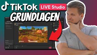 TikTok Live Studio GRUNDLAGEN - So gehst du auf TikTok Live