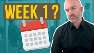 4 things every first time manager should do on the first week