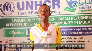 Plumping courses for refugees and IDPs in Somalia: UNHCR project