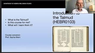 HEBR0103 Introduction to the Talmud