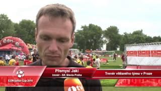 E.ON Junior Cup 2013 - Praha - Trenér vítězů