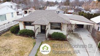 5915 N Cochran St Spokane WA 99205 Drone Tour