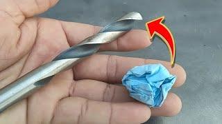 Razor sharp! The most effective method to sharpen a drill in 10 seconds