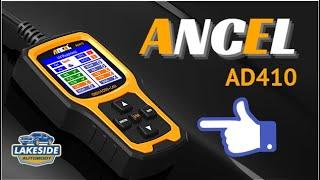 ANCEL AD410 Enhanced OBD II Code Reader / Scanner Review - $35