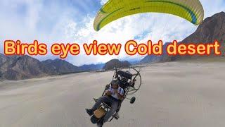 Paragliding over COLD DESERT SKARDU | Katpana desert | Sarfaranga