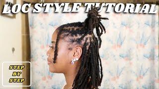 My Favorite Loc Style Tutorial | Barrel Twist