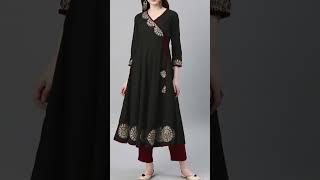 Amazing Angrakha Style Kurti Designs | Angrakha Kurti design #shorts #rekhafashionupdates