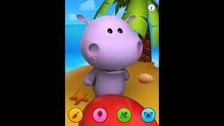 Talking Baby Hippo for iPad - (iOS Game) - Full Gameplay