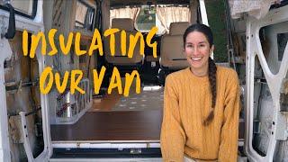 Insulating Our Floor | DIY Van Build