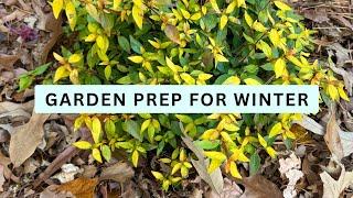 Garden Prep for Winter: Compost, Leaf Mulch, and Plant Markers