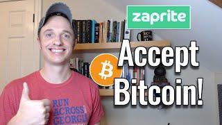 Sell Products and Services for Bitcoin using Zaprite