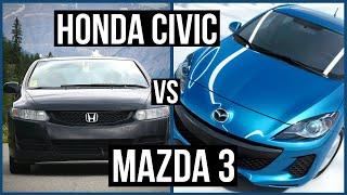 Honda Civic vs Mazda 3 - Best Used Car Review (2006-2021)