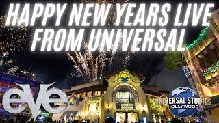 Live at Universal Studios for Eve Party 2024 leading into 2025