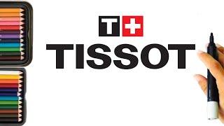 TISSOT logo drawing / Drawing Tissot watch brand