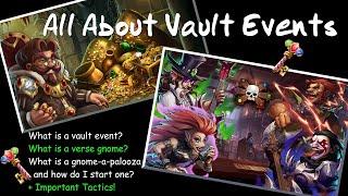 Gems of War Tiny Tutorial All About Vault Weekends and Gnome-a-Paloozas + Tactics