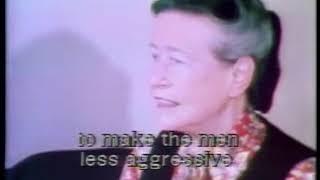 Simone de Beauvoir interview in English (1976)