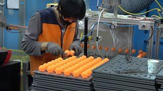 Golf ball factory in South Korea that makes new balls from discarded golf balls