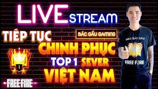 WAG BÁC GẤU | LEO RANK CHINH PHỤC TOP 1 SEVER VỪA BẮN VỪA LIVE 1