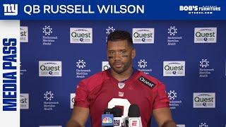 Russell Wilson on the Team's Growth | New York Giants