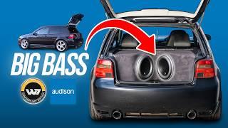 This VW Golf R32 Has a £10,000 Car Audio Sound System – JL Audio & Audison | Car Audio & Security