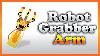 【DIY】 Robot Grabber Arm  | 【自制】抓物机器手