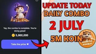 Hamster Kombat Daily Combo Card Today 5M Coin 2 July 2024