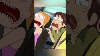 The crazy junk spaceship! | Rick and Morty #shorts