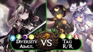 Evil Twin Vs Fed Up Twins! Diversity Aimul Vs Tag Reflect/Refrain Feature Match! Force of Will TCG