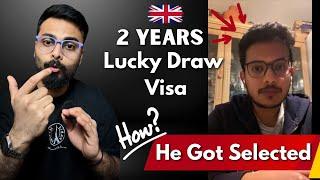 He Got selected in 2024 UK Lucky Draw Visa | Let’s Ask Him the Process