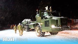 British Army deploys Archer artillery system in Finland for training exercise near Russian border