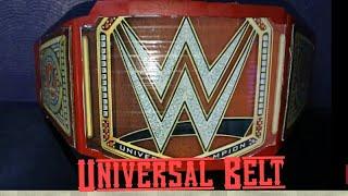 Make a UNIVERSAL CHAMPIONSHIP belt