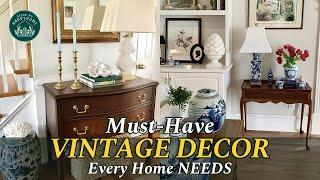 Must-Have Vintage Decor for a Perfectly Layered Home | My Top Timeless Picks You’ll Love!