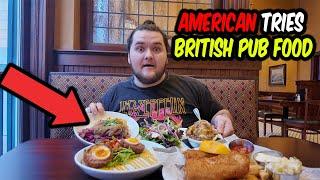 American trying British Pub Food (Nicholson's Pub)