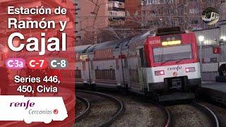 Circulaciones por la estación de Ramón y Cajal | Cercanías Madrid