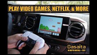 Dasaita 10.2 Android Head unit Wireless CarPlay & WiFi & more | Toyota Tacoma in DEPTH Installation!