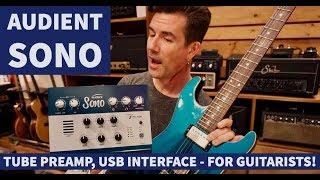 TUBE PRE, USB INTERFACE -  FOR GUITARISTS! AUDIENT SONO