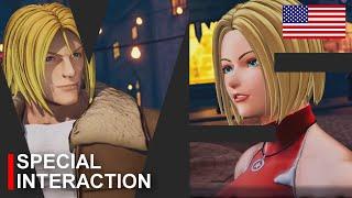 【KOF XV】TERRY vs BLUE MARY ► Story Special Interaction English Mod