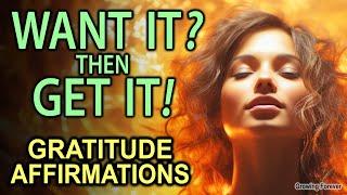 The SECRET to Manifest Money & Abundance - Gratitude Affirmations / Meditation