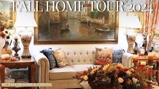 FALL HOME TOUR 2024English Country Manor House StyleFALL DECORATING IDEAS