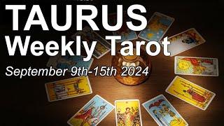 TAURUS WEEKLY TAROT READING "ONE PATH OPENS, ANOTHER IS BLOCKED" September 9th to 15th 2024 #tarot