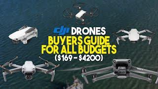 Ultimate DJI Drone Buyers Guide For All Budgets ($169 - $4,200+) | DansTube.TV